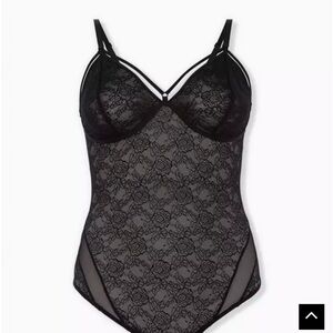 Black Lace Bodysuit
